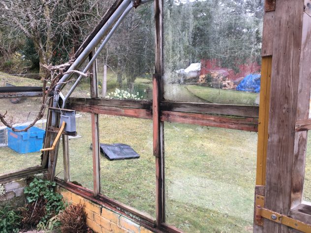 window crank handle for 1960's greenhouse